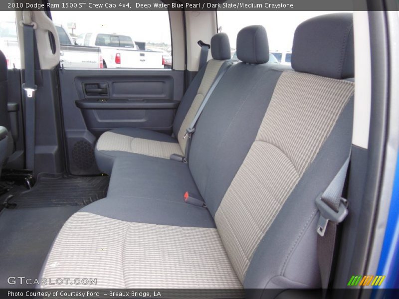 Deep Water Blue Pearl / Dark Slate/Medium Graystone 2010 Dodge Ram 1500 ST Crew Cab 4x4