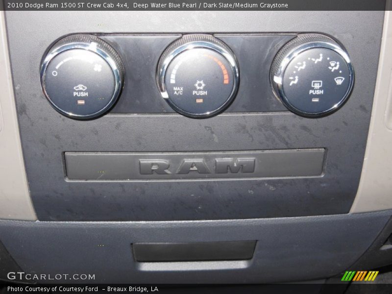 Deep Water Blue Pearl / Dark Slate/Medium Graystone 2010 Dodge Ram 1500 ST Crew Cab 4x4