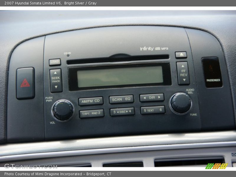 Audio System of 2007 Sonata Limited V6