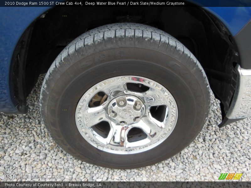 Deep Water Blue Pearl / Dark Slate/Medium Graystone 2010 Dodge Ram 1500 ST Crew Cab 4x4