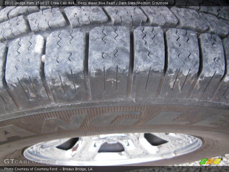 Deep Water Blue Pearl / Dark Slate/Medium Graystone 2010 Dodge Ram 1500 ST Crew Cab 4x4