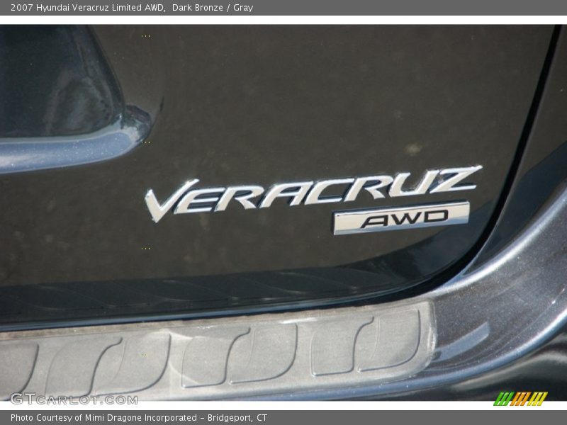 Dark Bronze / Gray 2007 Hyundai Veracruz Limited AWD