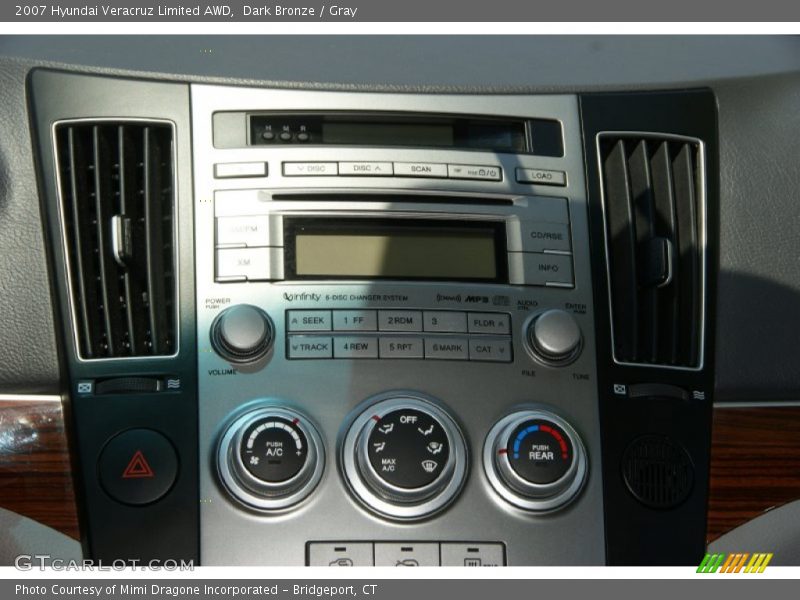 Dark Bronze / Gray 2007 Hyundai Veracruz Limited AWD