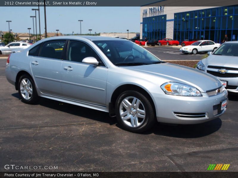 Silver Ice Metallic / Ebony 2012 Chevrolet Impala LT