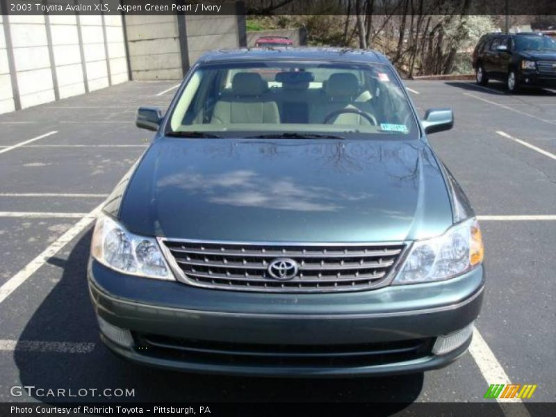 Aspen Green Pearl / Ivory 2003 Toyota Avalon XLS
