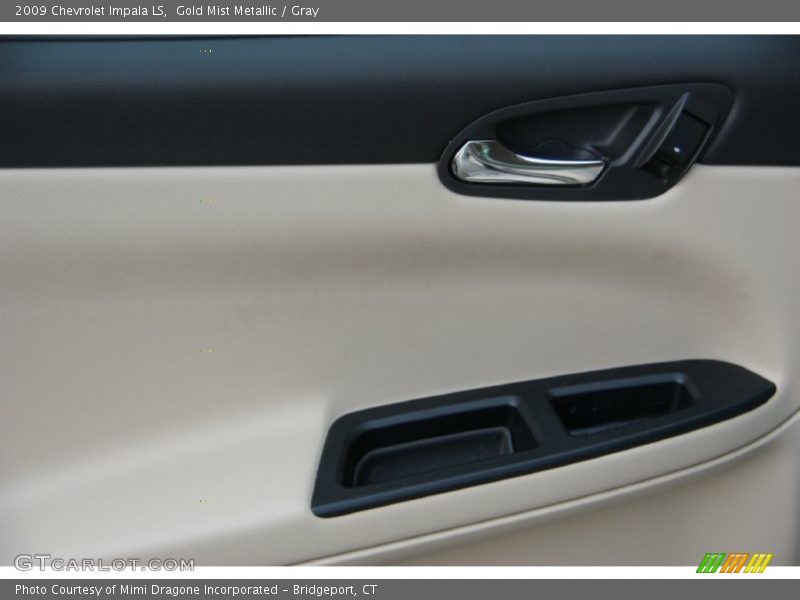 Gold Mist Metallic / Gray 2009 Chevrolet Impala LS