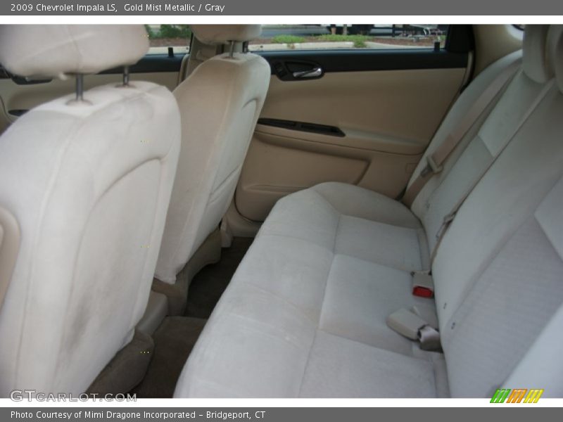 Gold Mist Metallic / Gray 2009 Chevrolet Impala LS