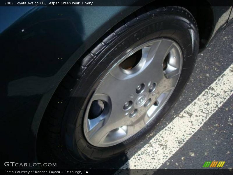 Aspen Green Pearl / Ivory 2003 Toyota Avalon XLS