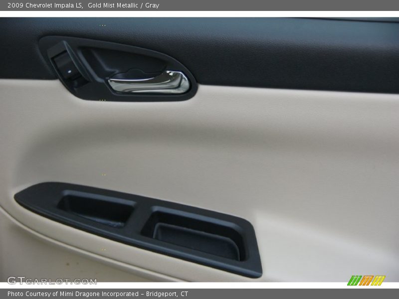 Gold Mist Metallic / Gray 2009 Chevrolet Impala LS