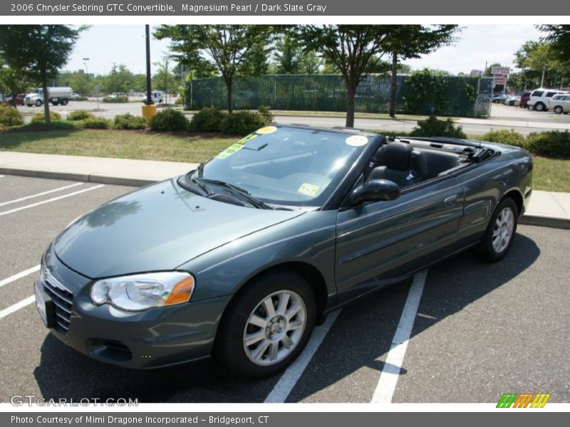 Magnesium Pearl / Dark Slate Gray 2006 Chrysler Sebring GTC Convertible