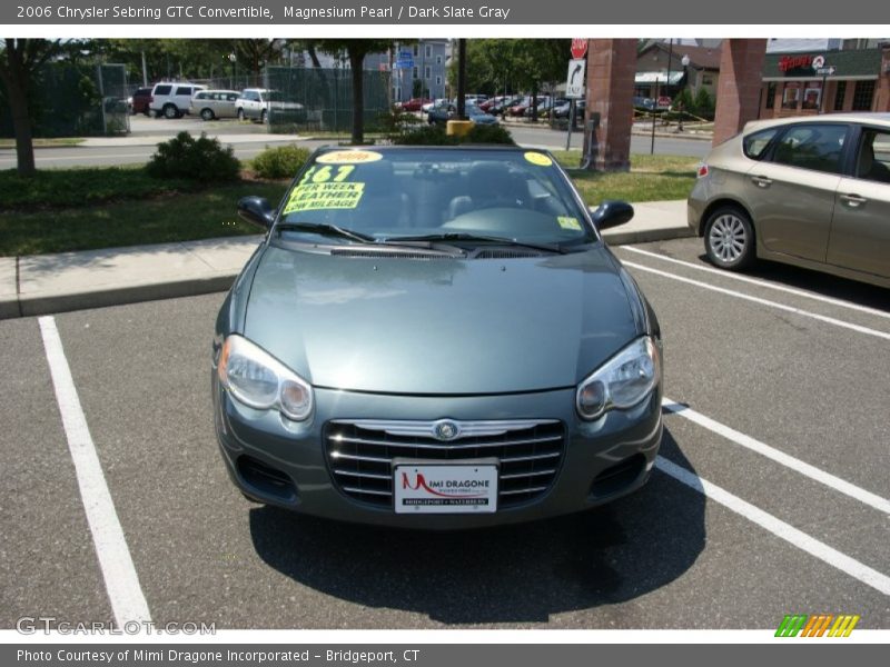 Magnesium Pearl / Dark Slate Gray 2006 Chrysler Sebring GTC Convertible