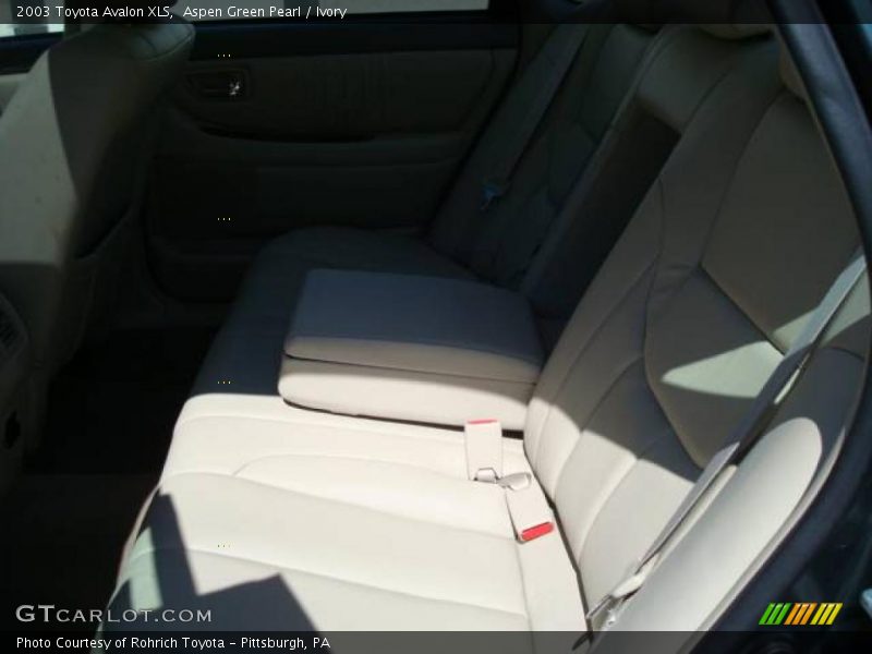 Aspen Green Pearl / Ivory 2003 Toyota Avalon XLS