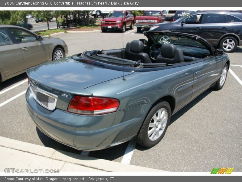 Magnesium Pearl / Dark Slate Gray 2006 Chrysler Sebring GTC Convertible