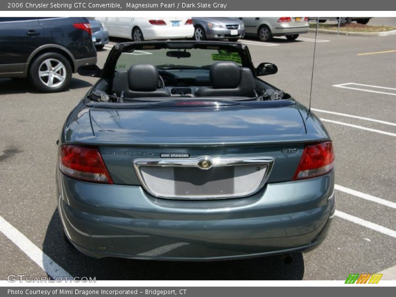 Magnesium Pearl / Dark Slate Gray 2006 Chrysler Sebring GTC Convertible