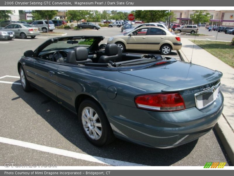Magnesium Pearl / Dark Slate Gray 2006 Chrysler Sebring GTC Convertible