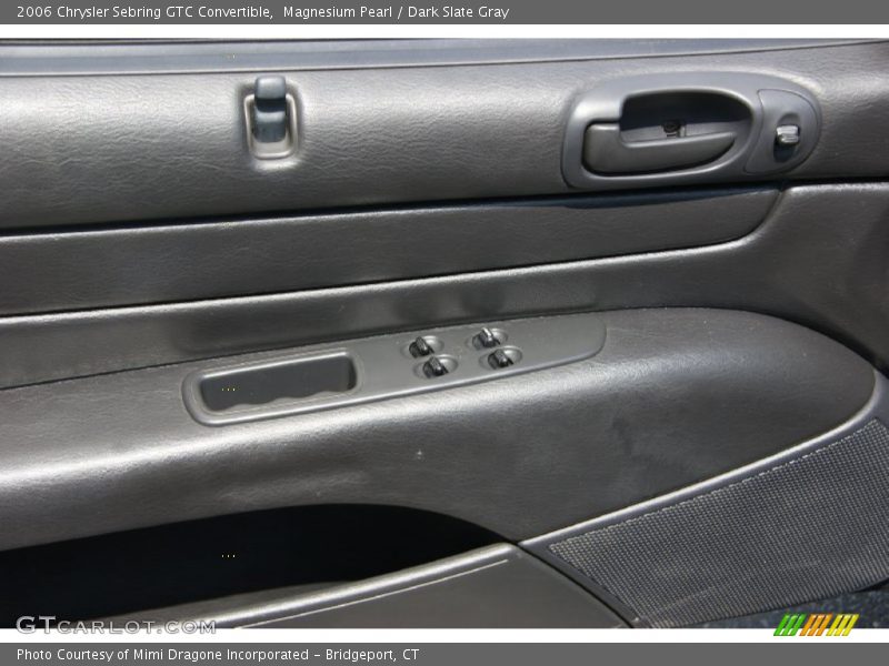 Magnesium Pearl / Dark Slate Gray 2006 Chrysler Sebring GTC Convertible