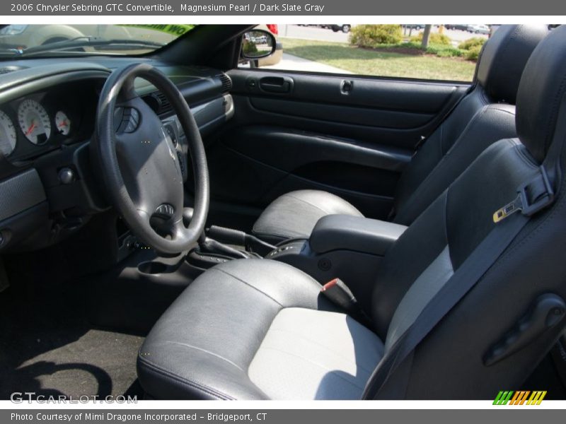 Magnesium Pearl / Dark Slate Gray 2006 Chrysler Sebring GTC Convertible