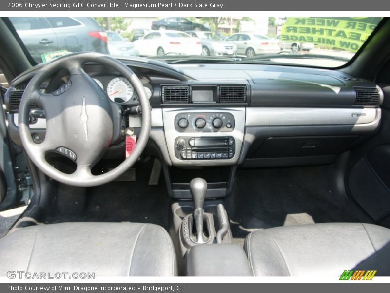 Magnesium Pearl / Dark Slate Gray 2006 Chrysler Sebring GTC Convertible