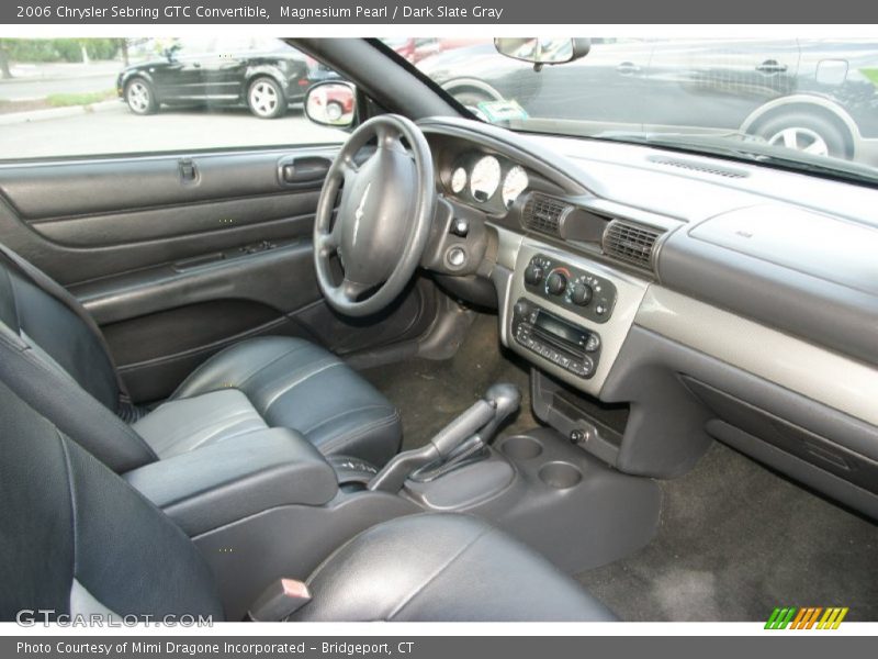 Magnesium Pearl / Dark Slate Gray 2006 Chrysler Sebring GTC Convertible