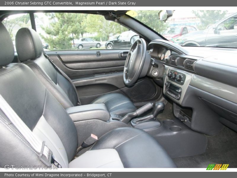 Magnesium Pearl / Dark Slate Gray 2006 Chrysler Sebring GTC Convertible