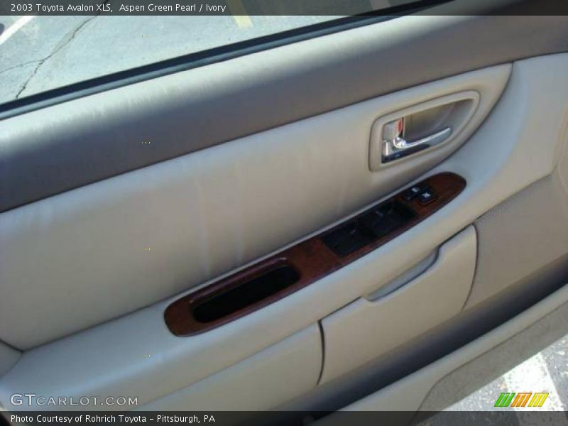 Aspen Green Pearl / Ivory 2003 Toyota Avalon XLS