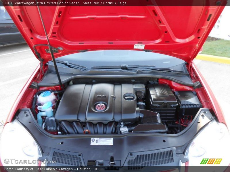 Salsa Red / Cornsilk Beige 2010 Volkswagen Jetta Limited Edition Sedan