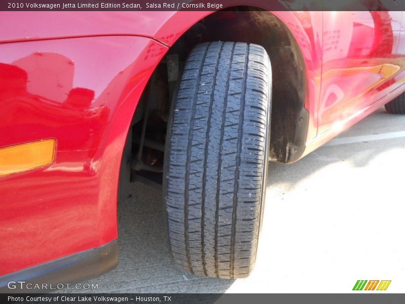 Salsa Red / Cornsilk Beige 2010 Volkswagen Jetta Limited Edition Sedan