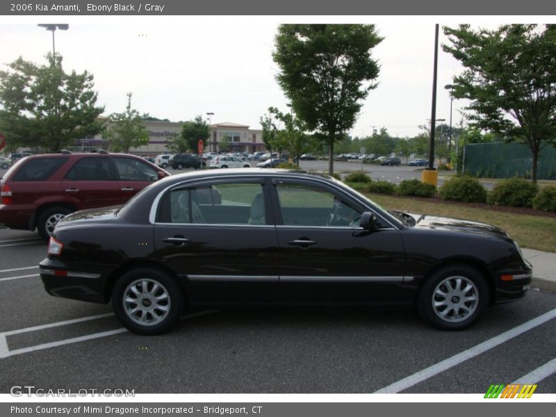 Ebony Black / Gray 2006 Kia Amanti