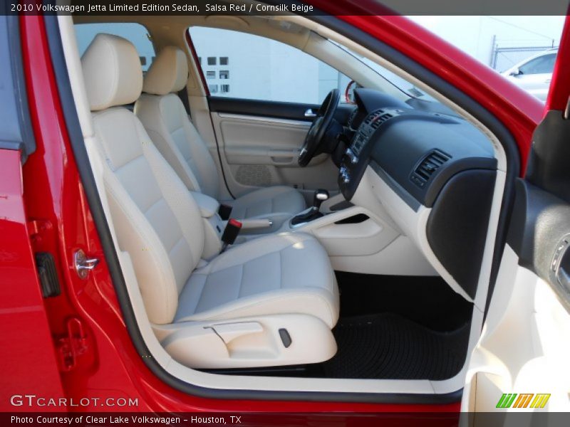 Salsa Red / Cornsilk Beige 2010 Volkswagen Jetta Limited Edition Sedan