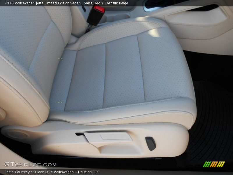 Salsa Red / Cornsilk Beige 2010 Volkswagen Jetta Limited Edition Sedan