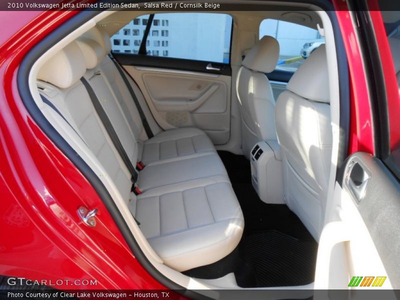 Salsa Red / Cornsilk Beige 2010 Volkswagen Jetta Limited Edition Sedan