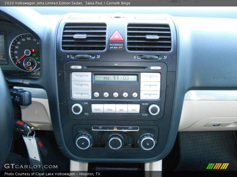 Salsa Red / Cornsilk Beige 2010 Volkswagen Jetta Limited Edition Sedan
