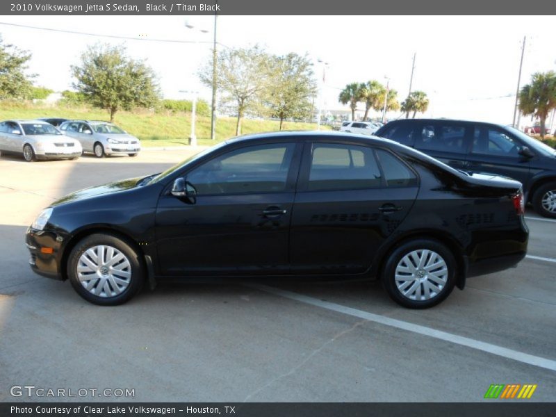 Black / Titan Black 2010 Volkswagen Jetta S Sedan