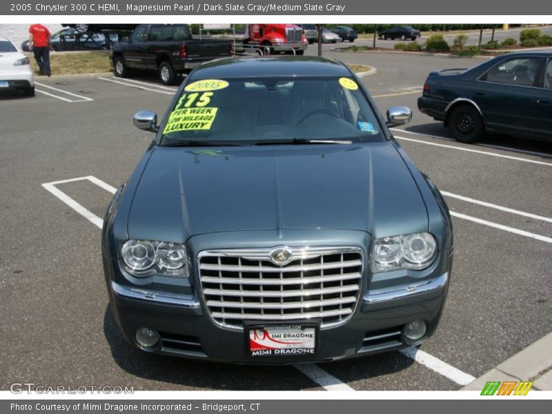Magnesium Pearl / Dark Slate Gray/Medium Slate Gray 2005 Chrysler 300 C HEMI