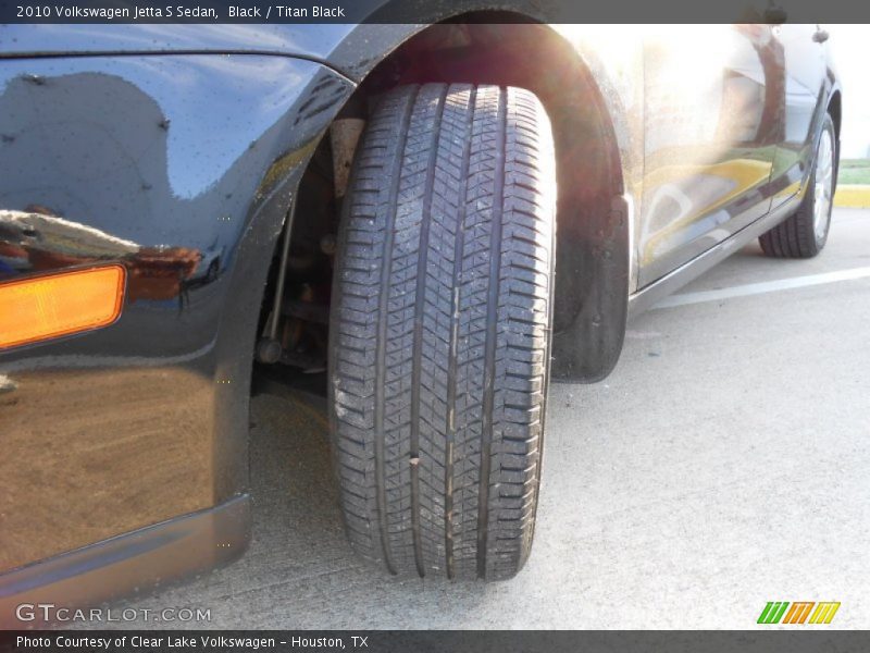 Black / Titan Black 2010 Volkswagen Jetta S Sedan