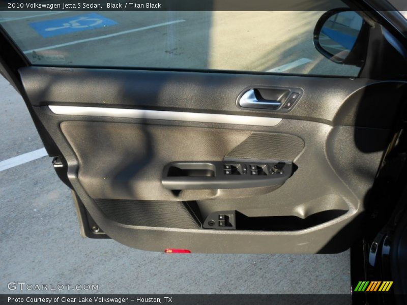 Black / Titan Black 2010 Volkswagen Jetta S Sedan