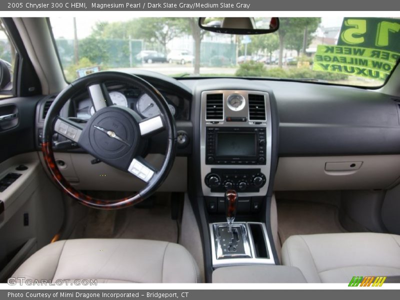 Magnesium Pearl / Dark Slate Gray/Medium Slate Gray 2005 Chrysler 300 C HEMI