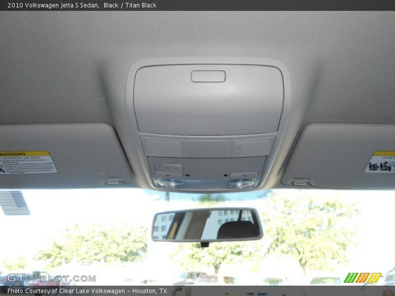 Black / Titan Black 2010 Volkswagen Jetta S Sedan