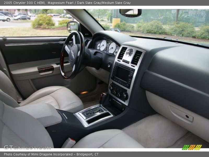 Magnesium Pearl / Dark Slate Gray/Medium Slate Gray 2005 Chrysler 300 C HEMI