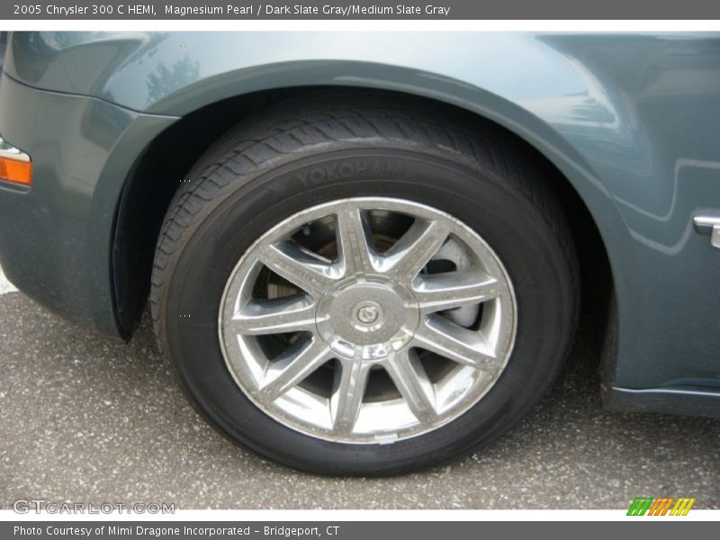 Magnesium Pearl / Dark Slate Gray/Medium Slate Gray 2005 Chrysler 300 C HEMI