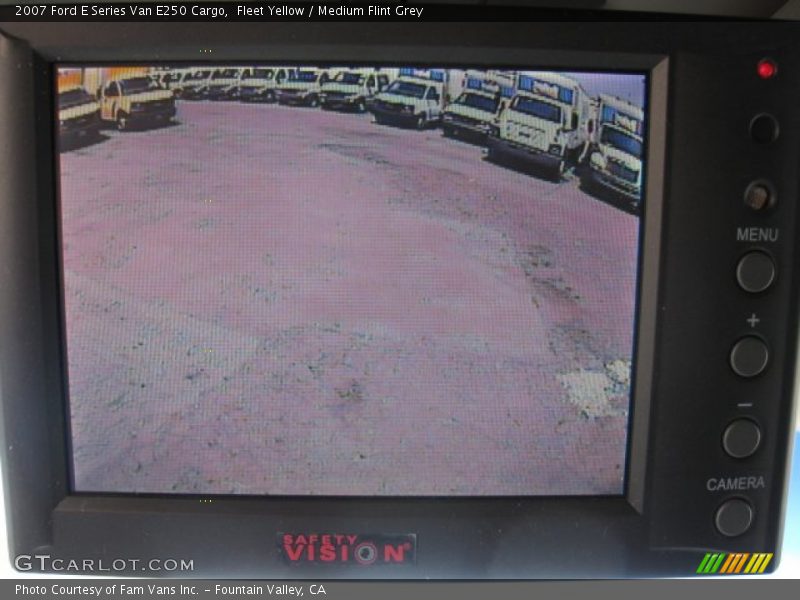 Fleet Yellow / Medium Flint Grey 2007 Ford E Series Van E250 Cargo