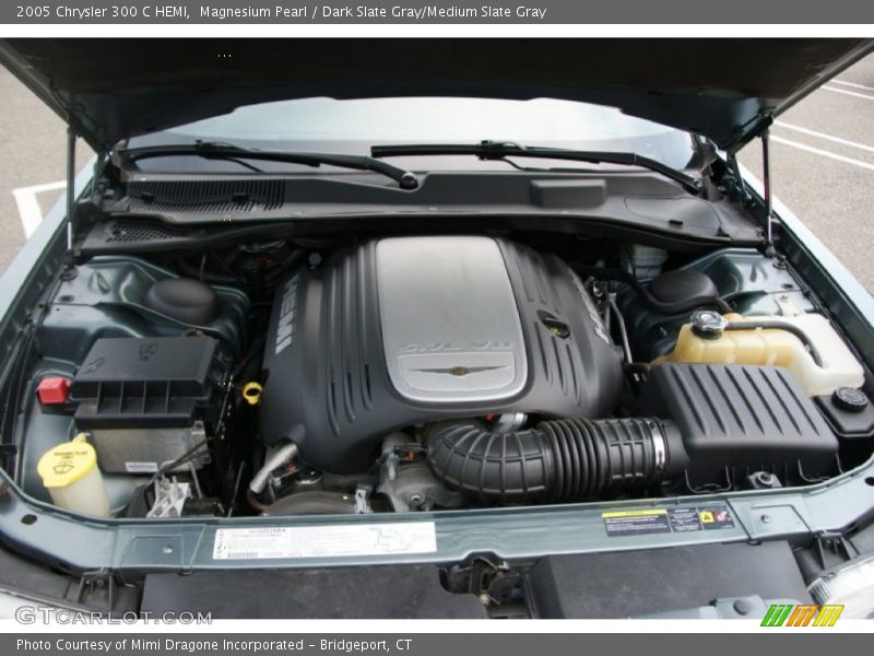 Magnesium Pearl / Dark Slate Gray/Medium Slate Gray 2005 Chrysler 300 C HEMI