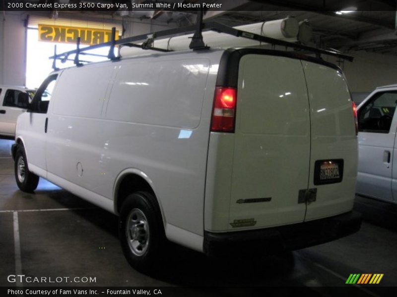 Summit White / Medium Pewter 2008 Chevrolet Express 3500 Cargo Van