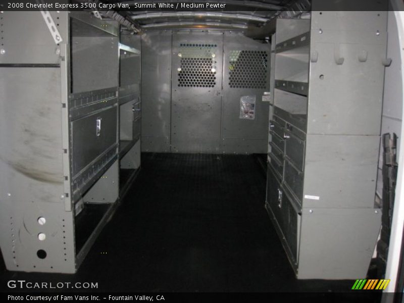 Summit White / Medium Pewter 2008 Chevrolet Express 3500 Cargo Van