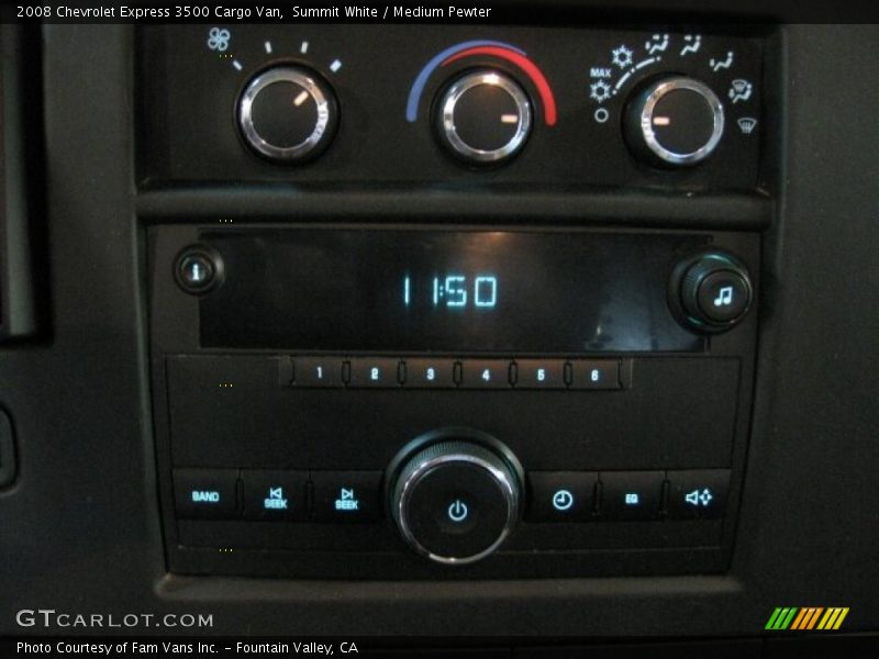 Summit White / Medium Pewter 2008 Chevrolet Express 3500 Cargo Van