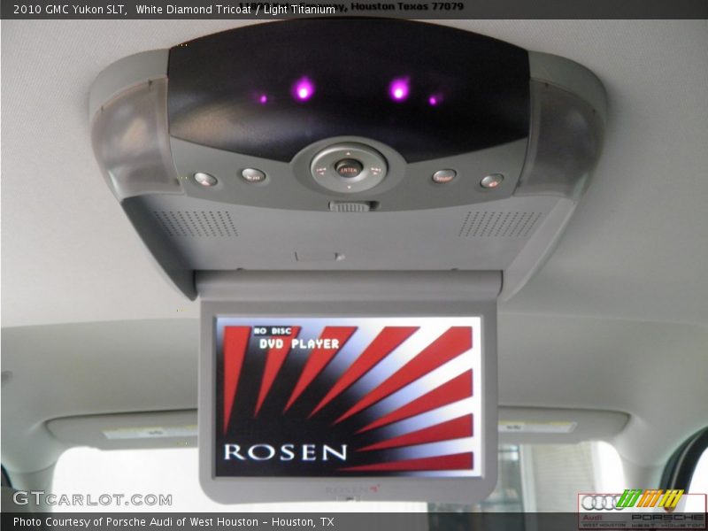White Diamond Tricoat / Light Titanium 2010 GMC Yukon SLT