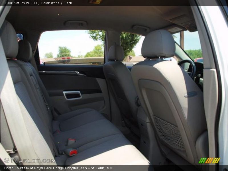 Polar White / Black 2008 Saturn VUE XE