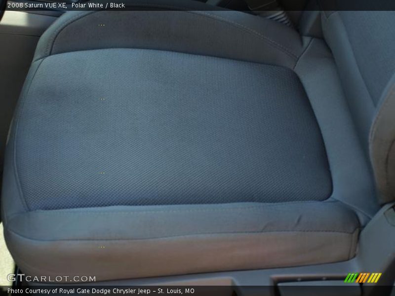 Polar White / Black 2008 Saturn VUE XE