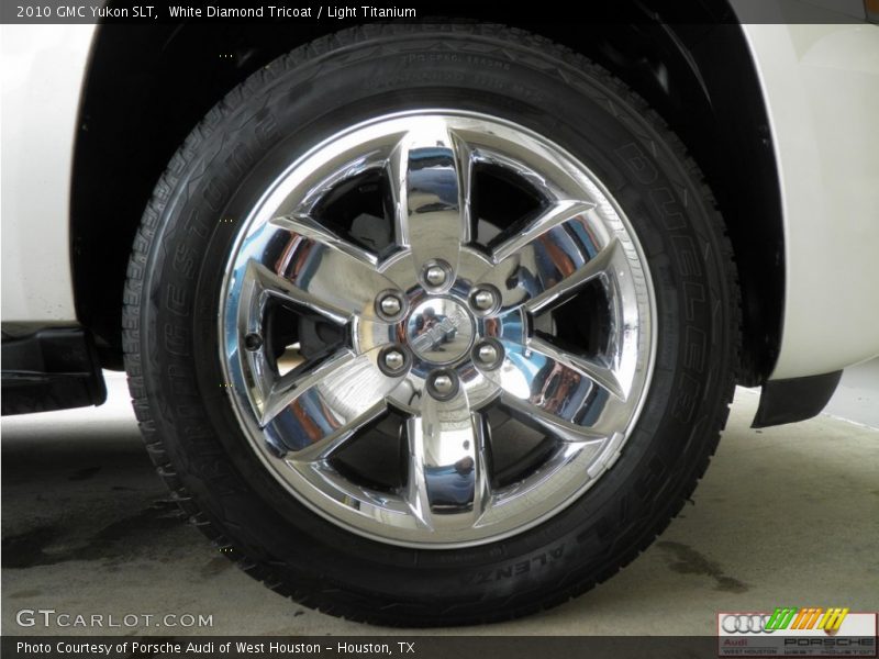 White Diamond Tricoat / Light Titanium 2010 GMC Yukon SLT