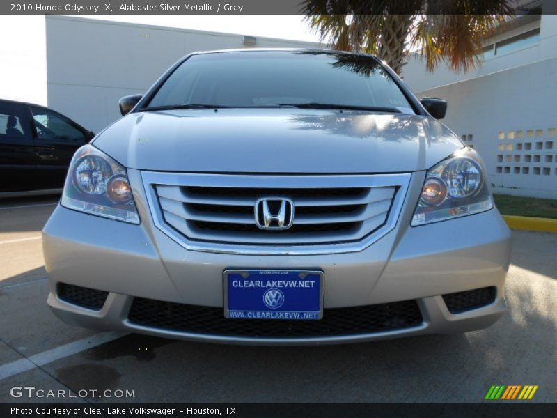 Alabaster Silver Metallic / Gray 2010 Honda Odyssey LX